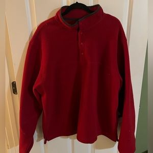 Lands End XL fleece quarter zip.
